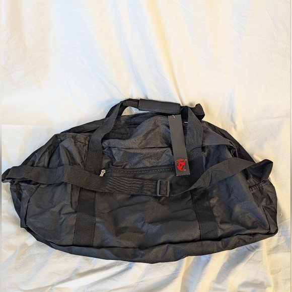 Heys Packable Travel Duffel Bag - Lightweight - Black - Medium Sized - Carry On - Picture 5 of 8